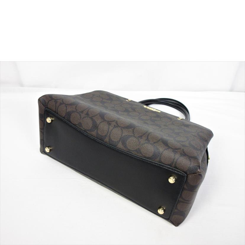 COACH コーチ/シグネチャー リリーキャリーオール/91495//2077/Aランク/70