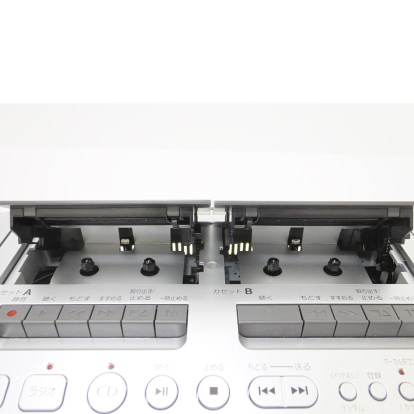 TOSHIBA 東芝/CDラジオダブルカセットレコーダー/TY-CDW991//240105379S0/Bランク/88