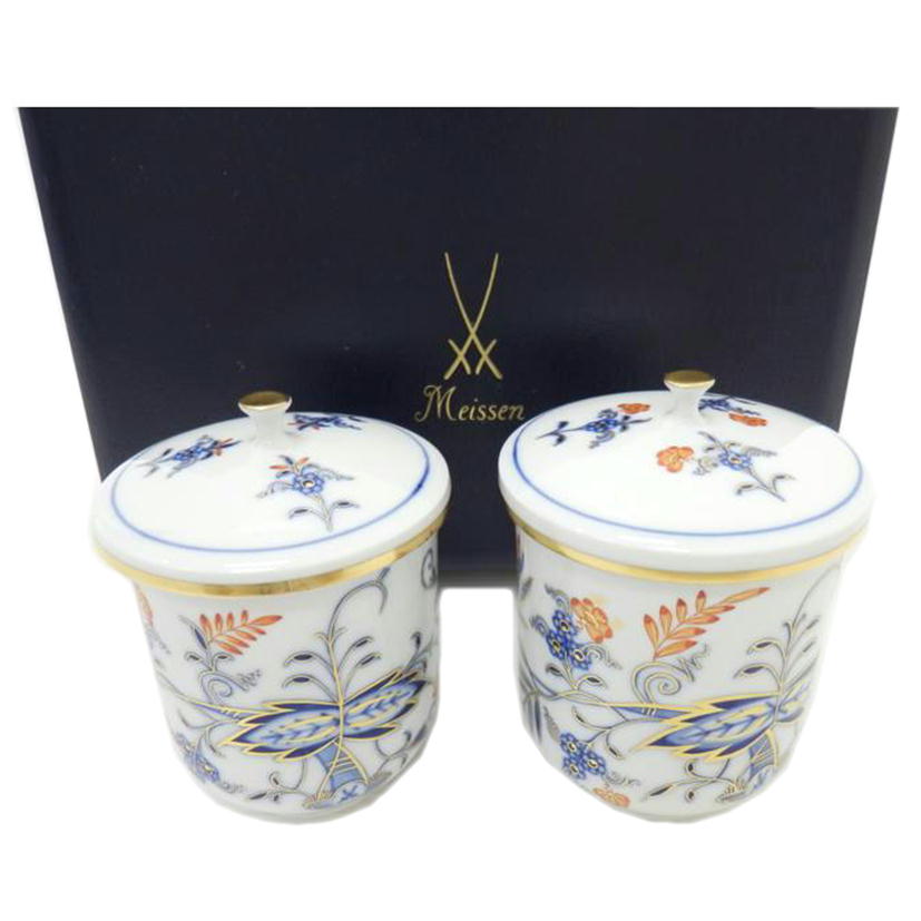 Meissen/夫婦湯飲み/800117//ABランク/88