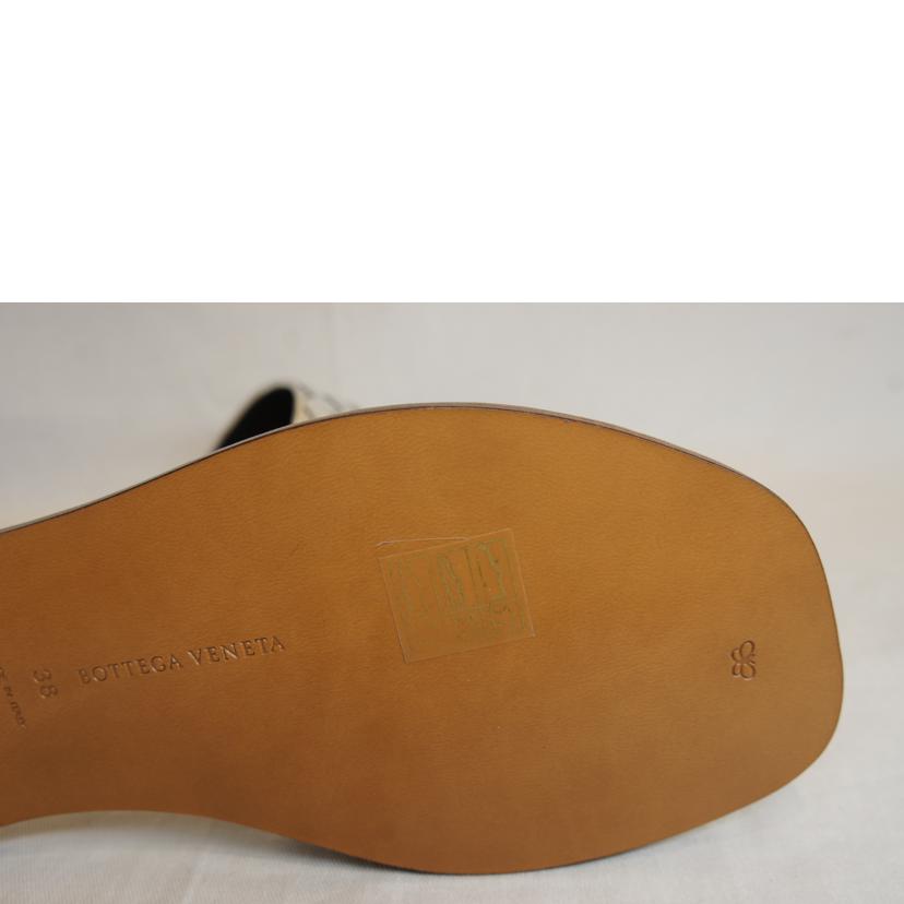 BOTTEGA VENETA ボッテガヴェネタ/イントレチャートサンダルシルバー//SAランク/92