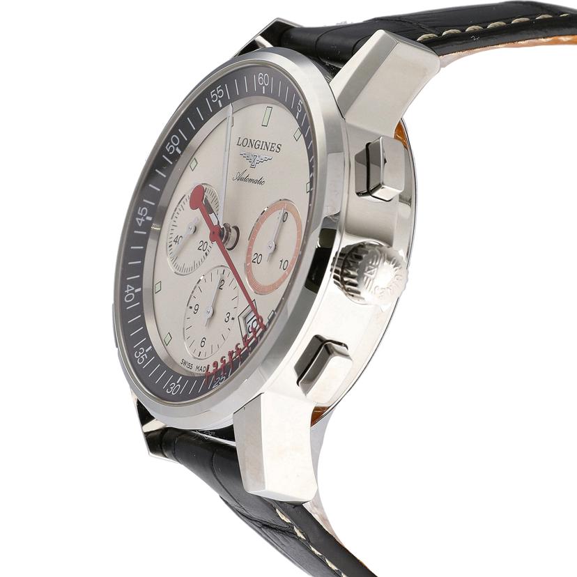 LONGINES ロンジン/ヘリテージコラムホイール/クロノグラフ/アイボリー/L4.754.4//399*****/SAランク/91