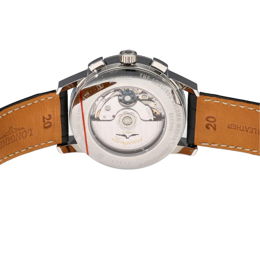 LONGINES ロンジン/ヘリテージコラムホイール/クロノグラフ/アイボリー/L4.754.4//399*****/SAランク/91