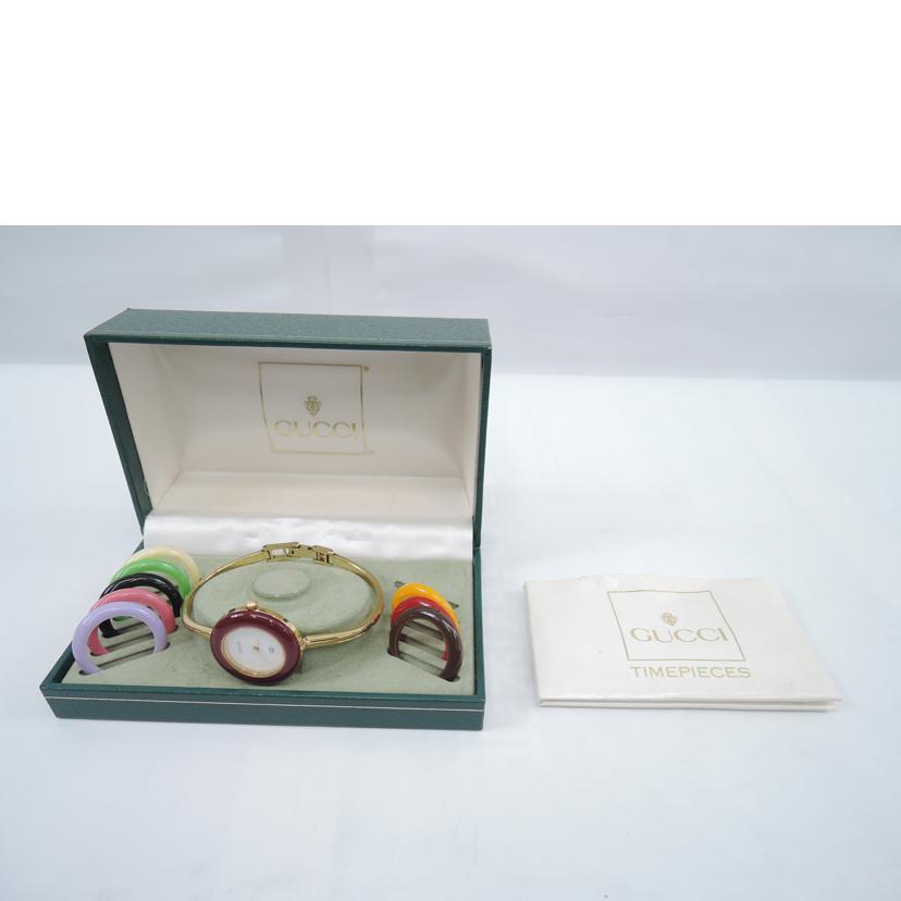 GUCCI グッチ/バングルクオ-ツ/回転ベゼル付属/11/12//Bランク/06