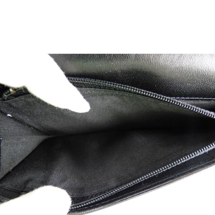 CHANEL シャネル/ラムスキン 2つ折り財布//19495017/ABランク/64