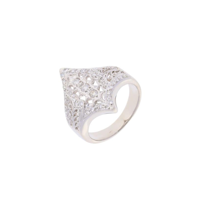 /Pt900ダイヤリング 0.45/#12//Aランク/75