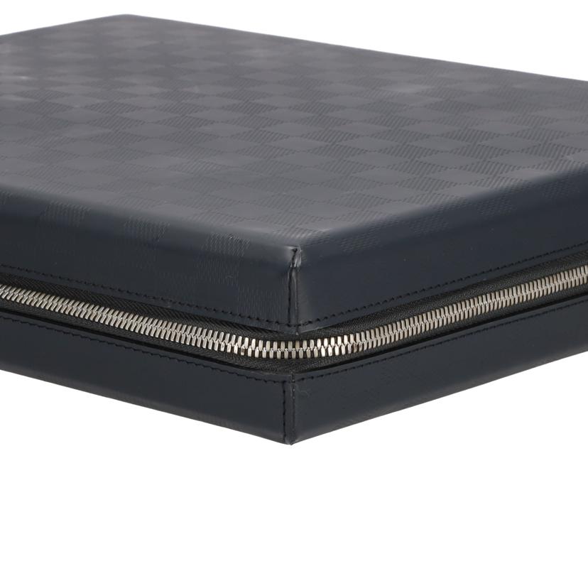 LV ルイヴィトン LOUISVITTON ルークダミエグラセ マリン メンズ/ルーク/ダミエ・グラセ/マリン/M92155//BA0***/ABランク/37