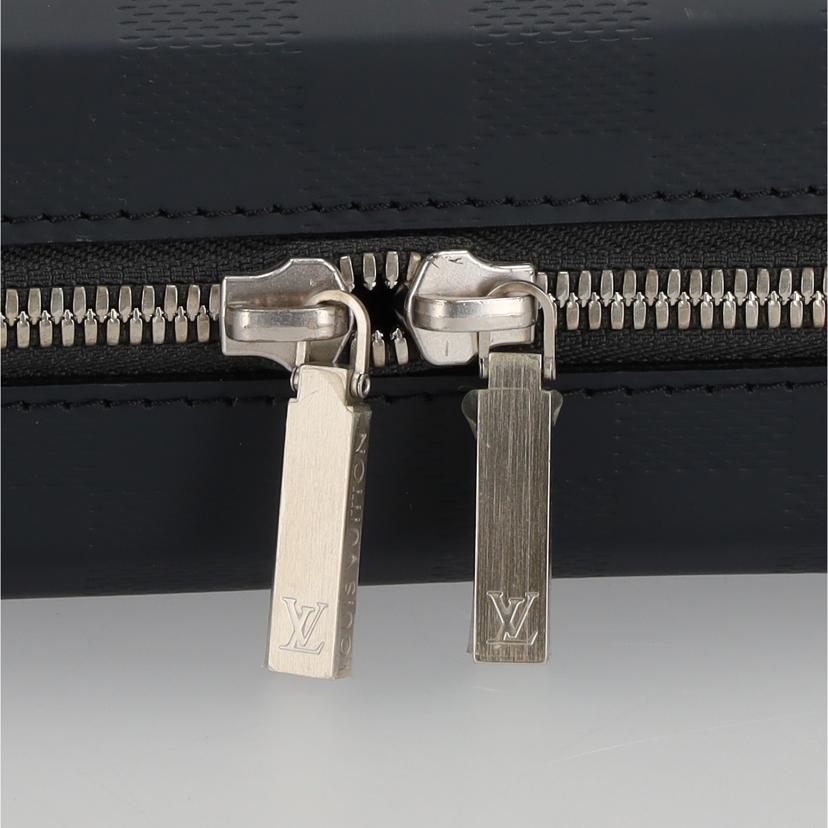 LV ルイヴィトン LOUISVITTON ルークダミエグラセ マリン メンズ/ルーク/ダミエ・グラセ/マリン/M92155//BA0***/ABランク/37