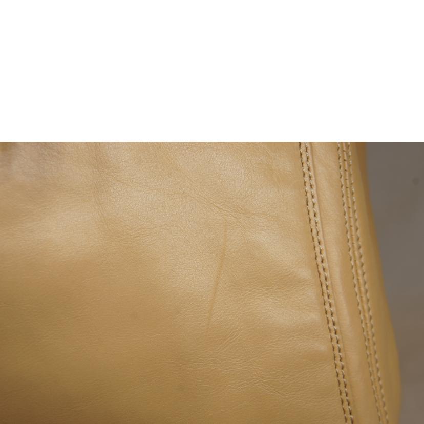 CHANEL シャネル/ラムスキンココマークプラチェーントートベージュ//532****/ABランク/92