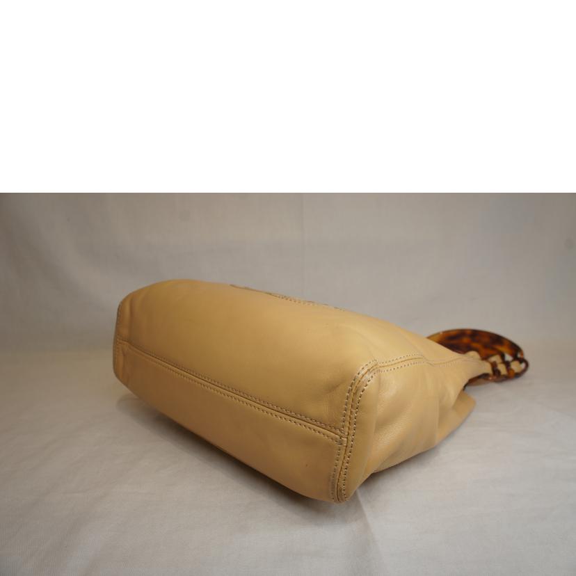 CHANEL シャネル/ラムスキンココマークプラチェーントートベージュ//532****/ABランク/92