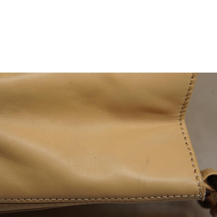 CHANEL シャネル/ラムスキンココマークプラチェーントートベージュ//532****/ABランク/92