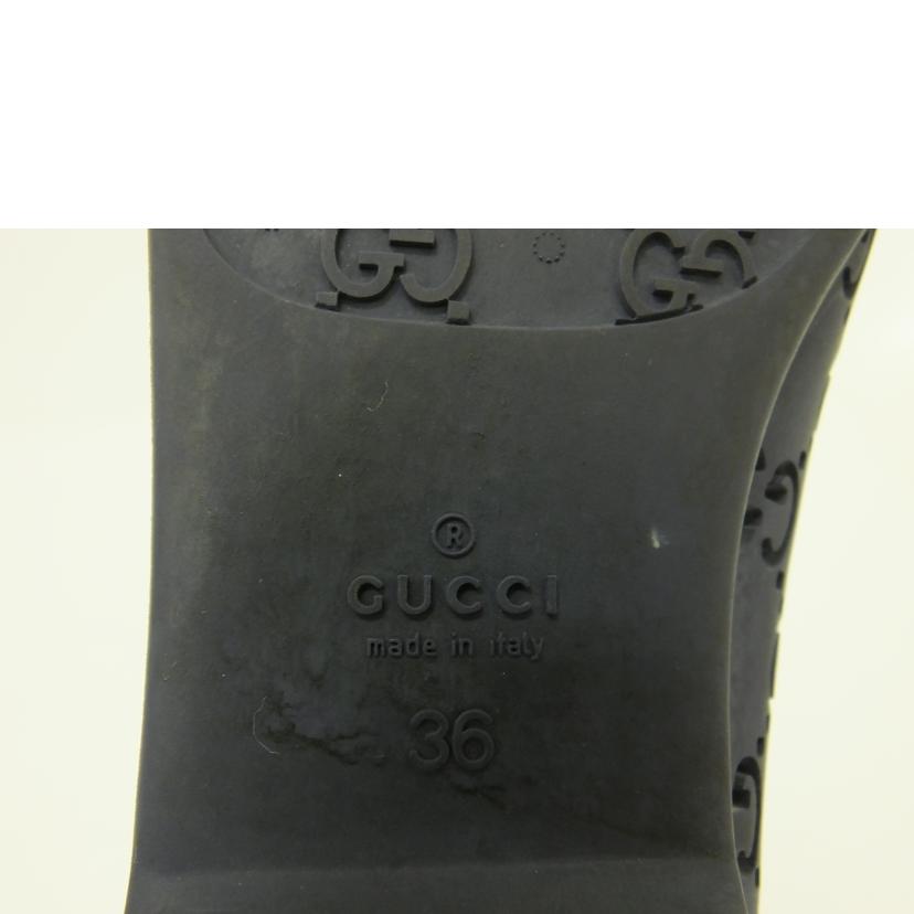 GUCCI GUCCI/GGラバーレディースシューズ//サイズ36/Bランク/88