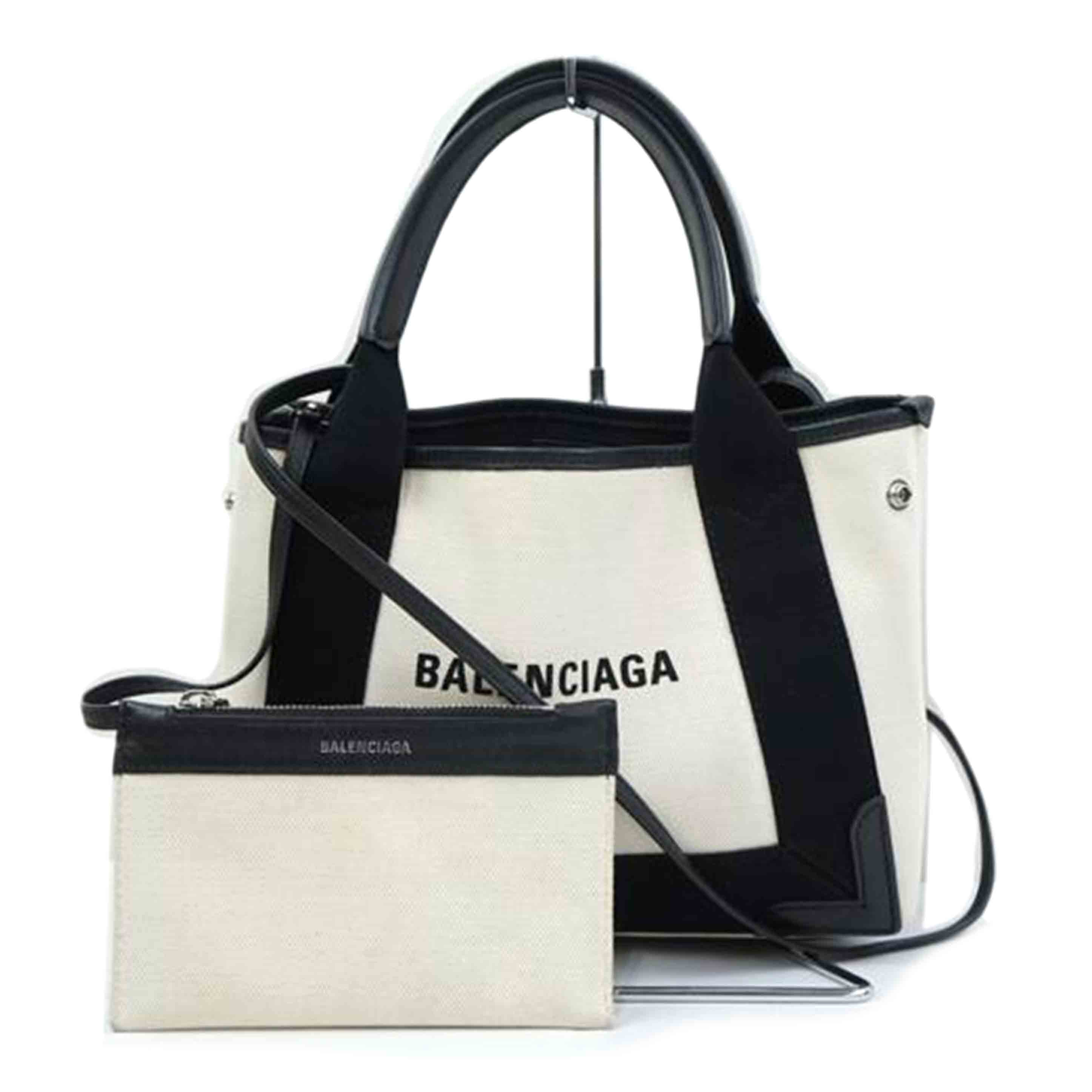 BALENCIAGA バレンシアガ/ネイビーカバス 2WAYショルダー/390346//ABランク/67