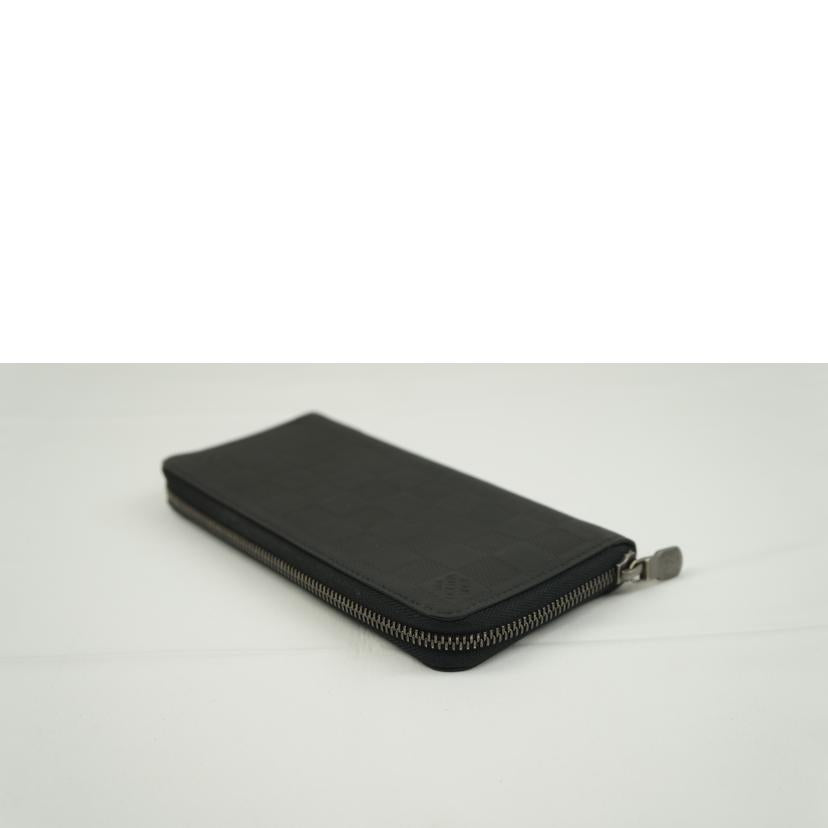 LV ルイヴィトン/ジッピーウォレット・ヴェルティカル/ダミエ/アンフィニ/オニキス/N63548//IC/Aランク/67