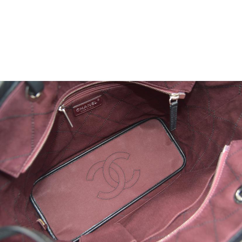 CHANEL シャネル/キャビアスキンオンザロードレザートート/A92211//20170547/Aランク/89