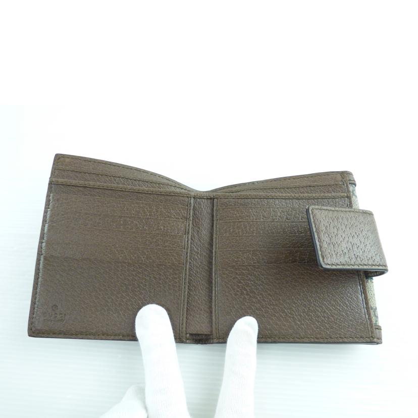 GUCCI グッチ/オフィディア GG フレンチ フラップウォレット/523173//2149/Bランク/64