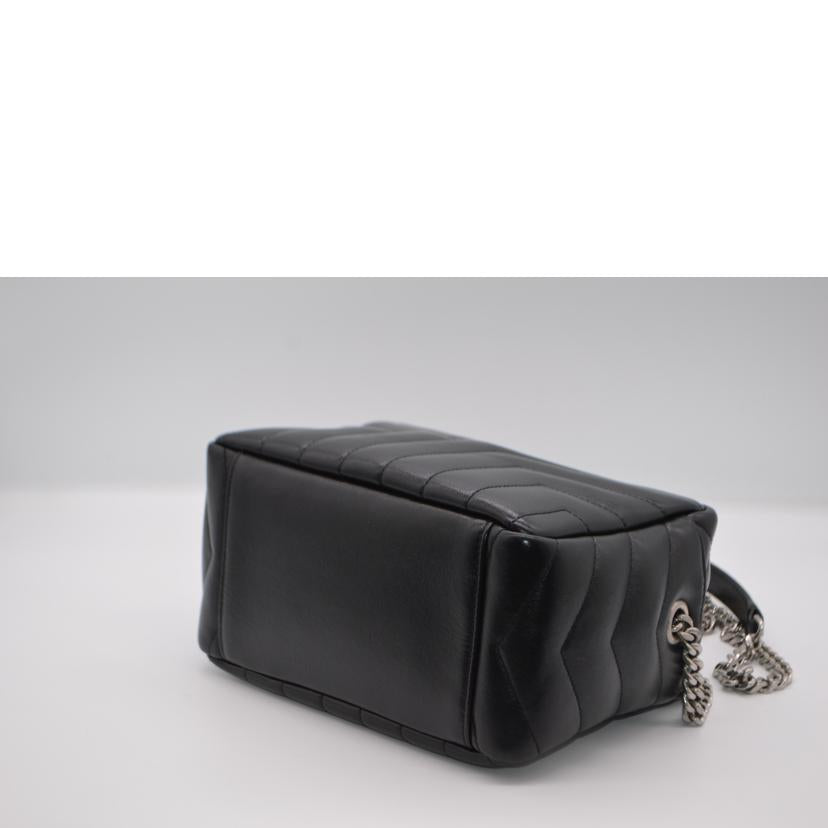SAINT LAURENT サンローラン/ルルボーリングチェーンショルダー/ノワール/574102//0219/SAランク/89
