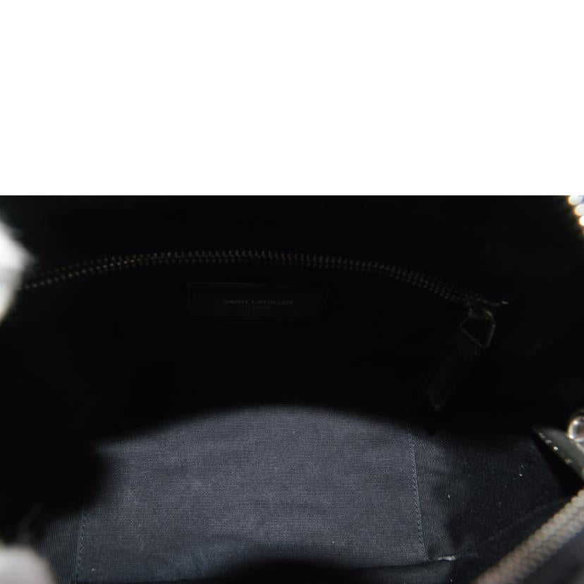 SAINT LAURENT サンローラン/ルルボーリングチェーンショルダー/ノワール/574102//0219/SAランク/89
