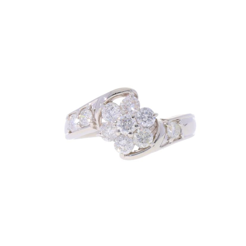 Pt900/Pt900ダイヤリング 1.00/#15/5.3//1.00/Aランク/75