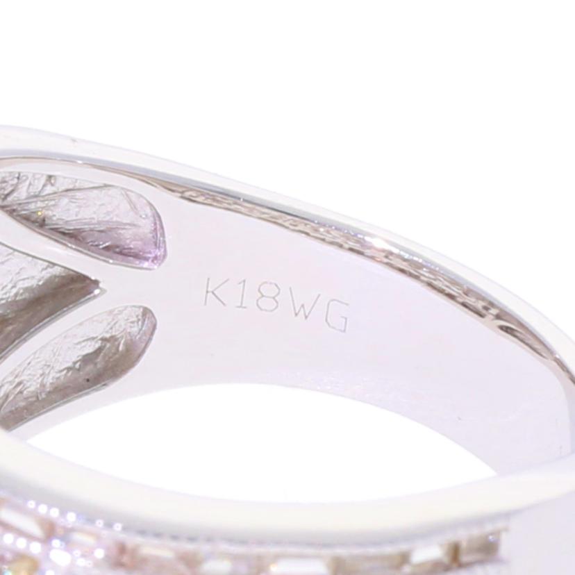 K18WG/K18WGダイヤリング 1.00/#16/9.0//1.00/Aランク/75