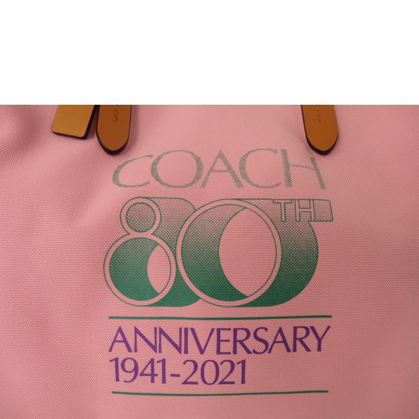 COACH コーチ/80thアニバーサリートートバッグ/ピンク/C7072//H21**/SAランク/84