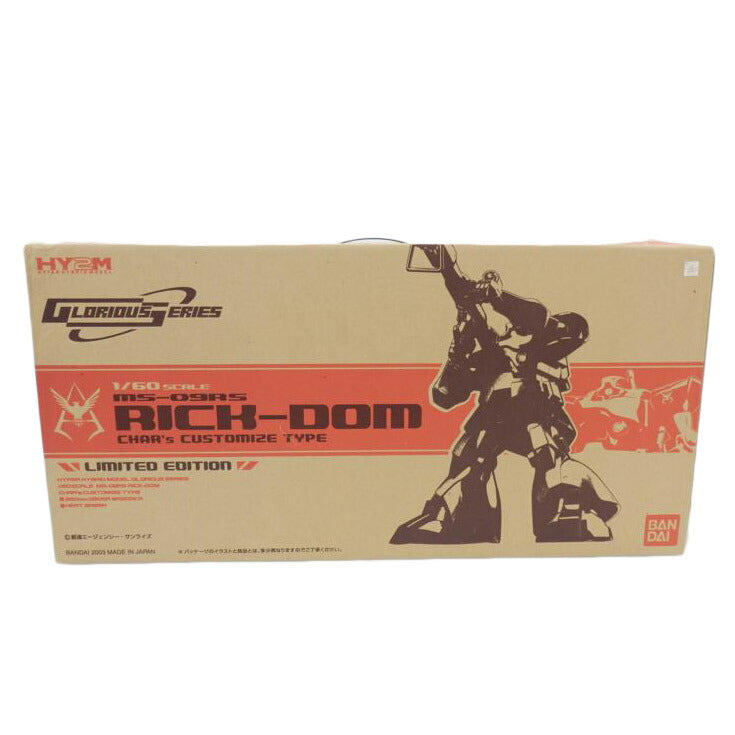 BANDAI バンダイ/1/60 HY2M MS-09RS シャア専用リック・ドム 「機動戦士ガンダム ギレンの野望」//Aランク/88