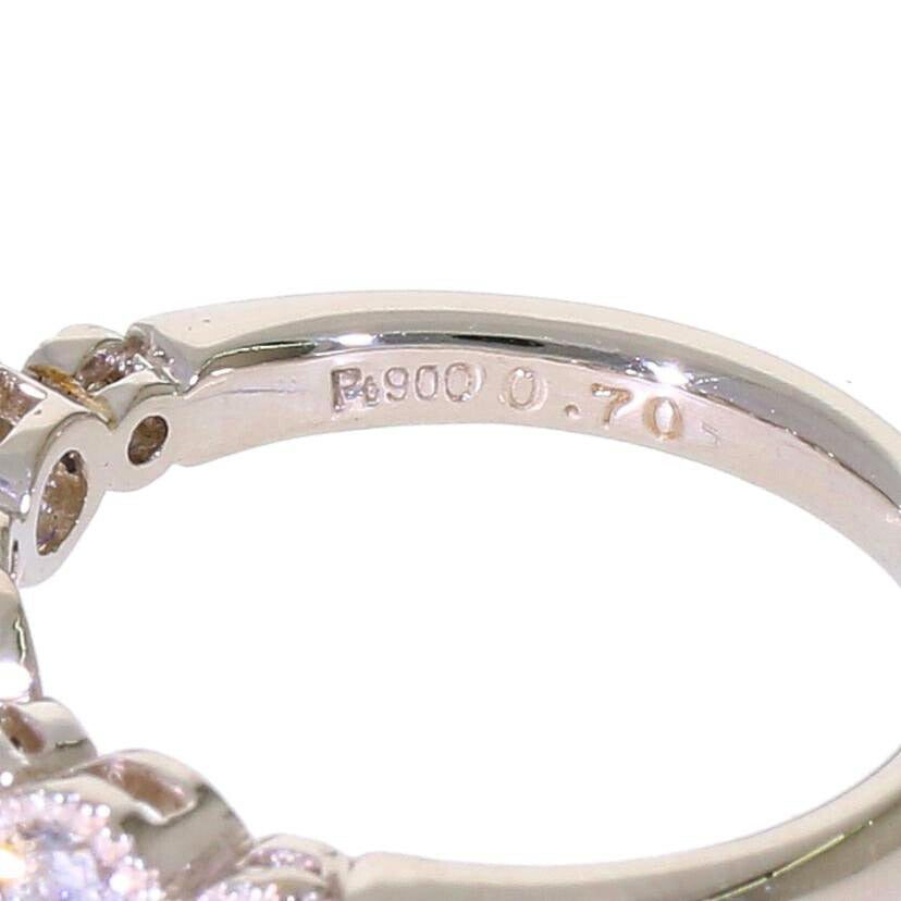 / Pt900ダイヤリング0.70ct//Aランク/75