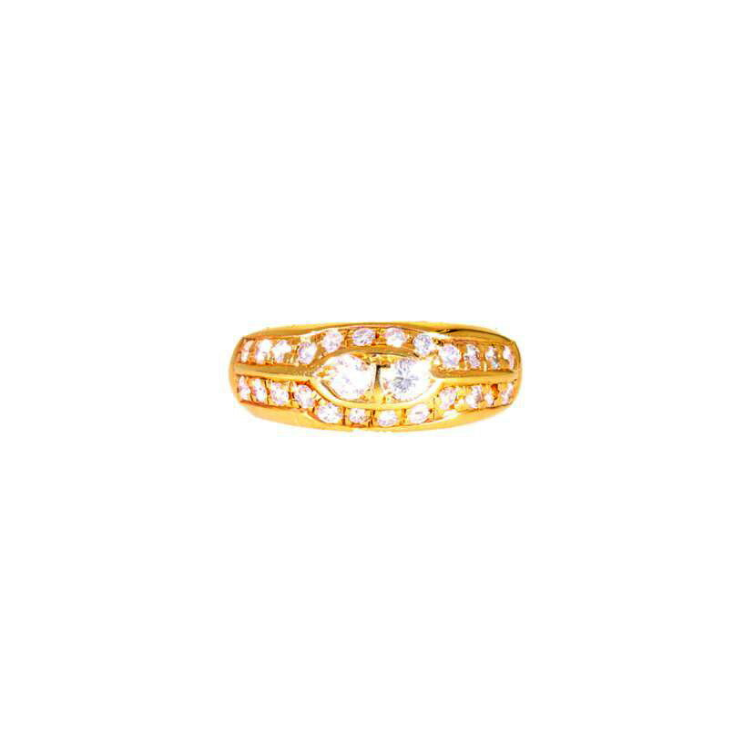 /K18ダイヤリング0.615ct/483-09//ABランク/75