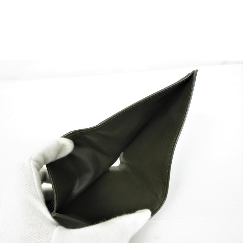 BOTTEGAVENETA ボッテガ/バイカラーパンチングレザー 二つ折り財布/P00607672T//ABランク/70