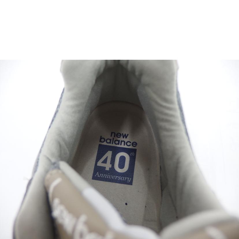 NewBalance ニューバランス/M991グレー40周年記念モデル/M991UKF//Aランク/82