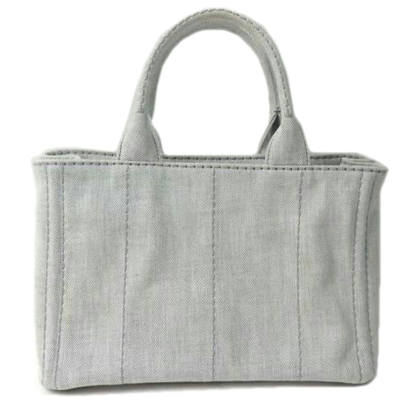 PRADA プラダ/カナパ/デニム/2way/グレー/1BG439//203/ABランク/84