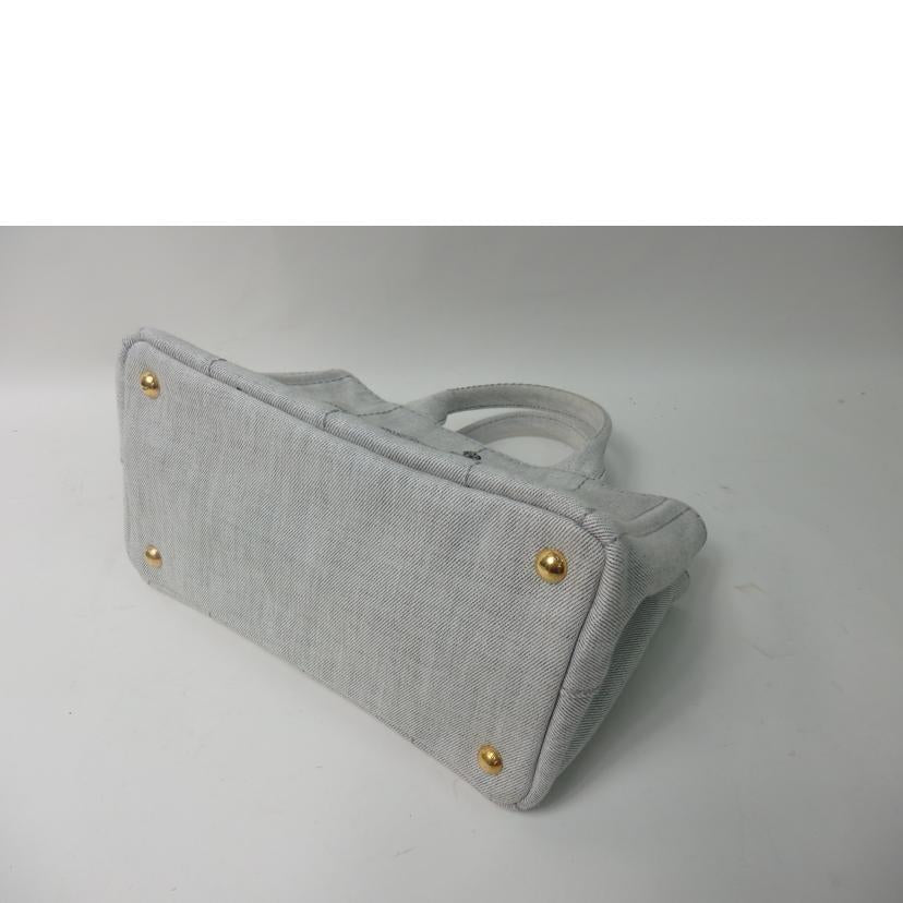 PRADA プラダ/カナパ/デニム/2way/グレー/1BG439//203/ABランク/84