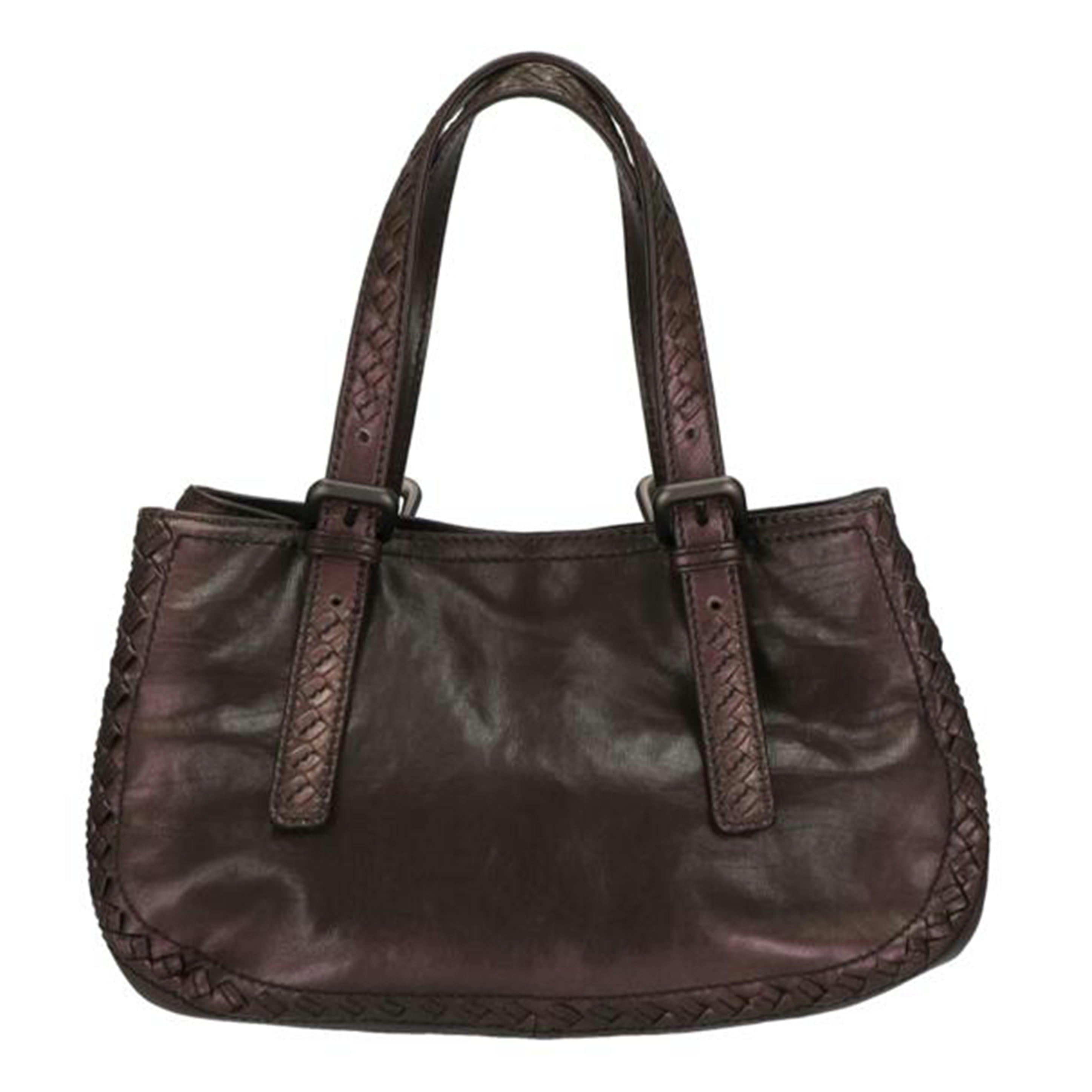 BOTTEGA VENETA ボッテガヴェネタ/イントレチャートステッチハンドバッグ/245322//Aランク/75