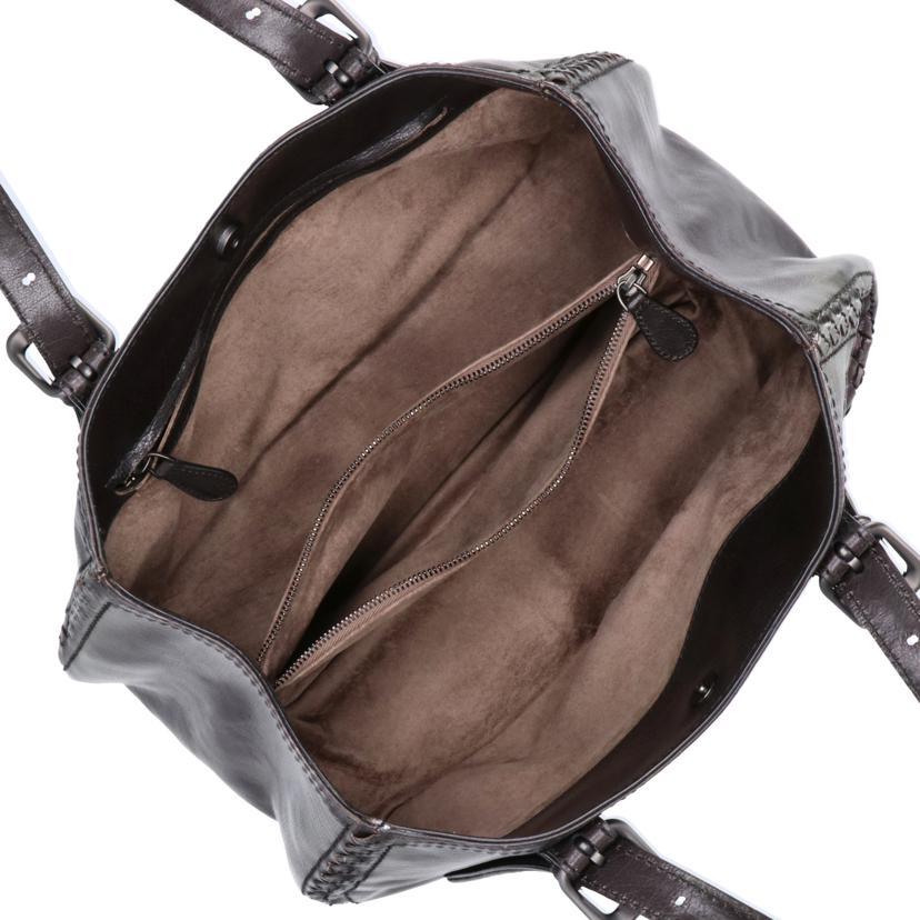 BOTTEGA VENETA ボッテガヴェネタ/イントレチャートステッチハンドバッグ/245322//Aランク/75