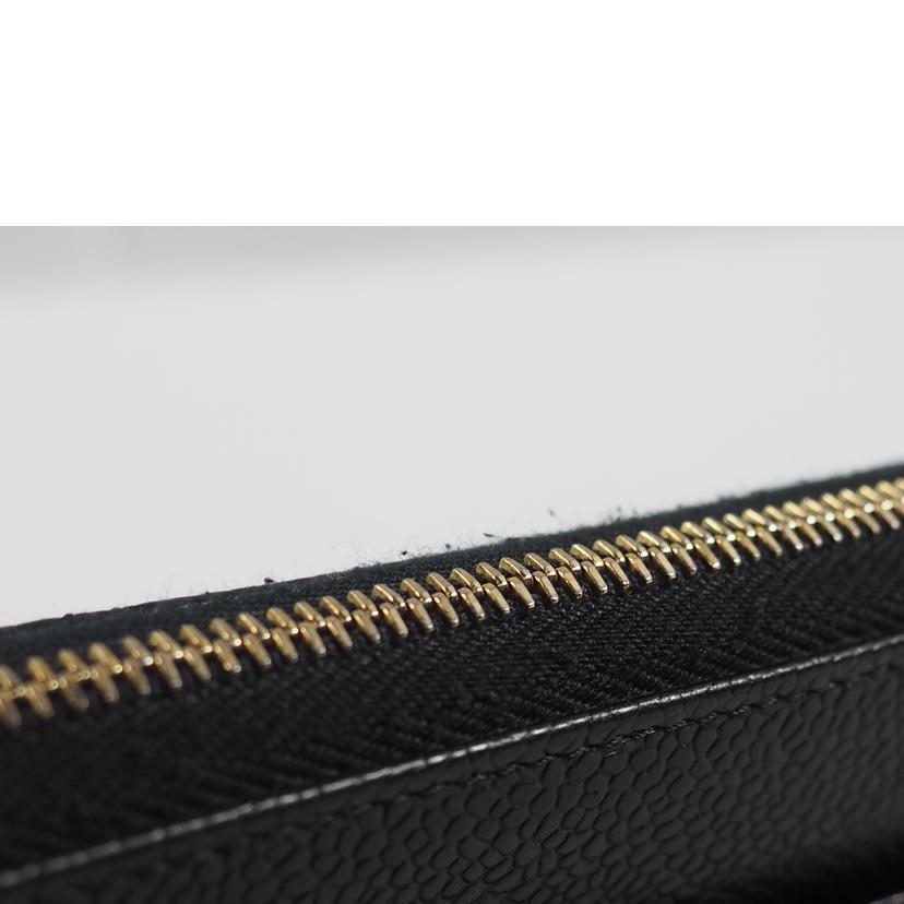 CHANEL シャネル/マトラッセ キャビアスキン ジップウォレット//31485275/Bランク/79