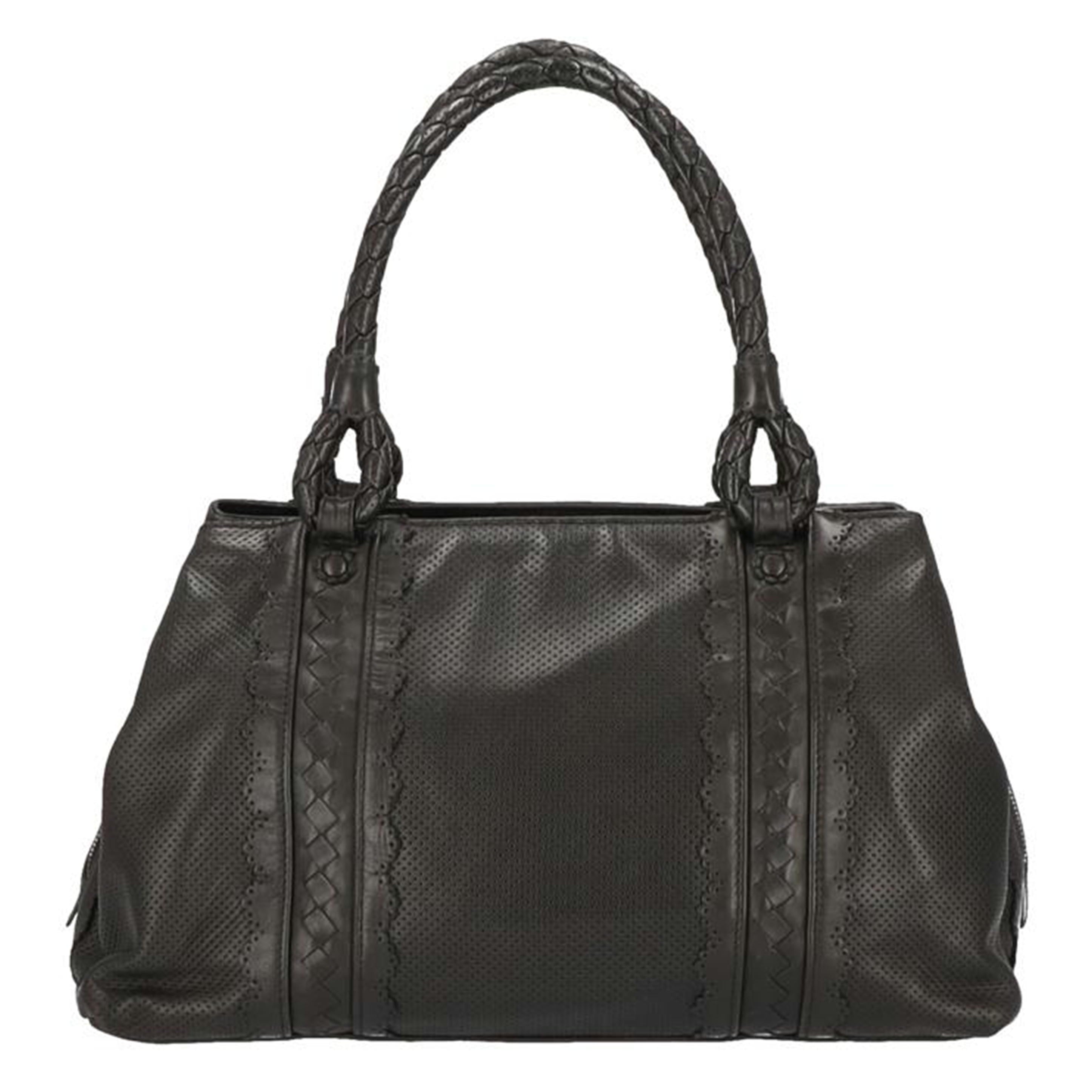 BOTTEGA VENETA ボッテガ ヴェネタ/レザーハンドバッグ/153471//V3780 1000/ABランク/75