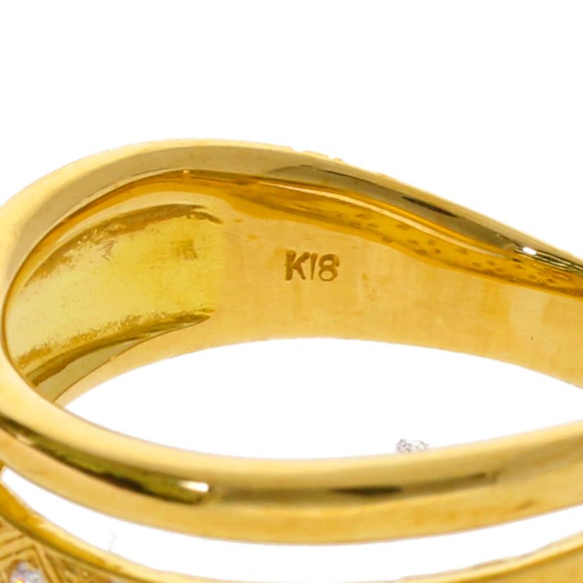 K18/K18ダイヤリング 0.20/#13/5.4//0.20/Aランク/75