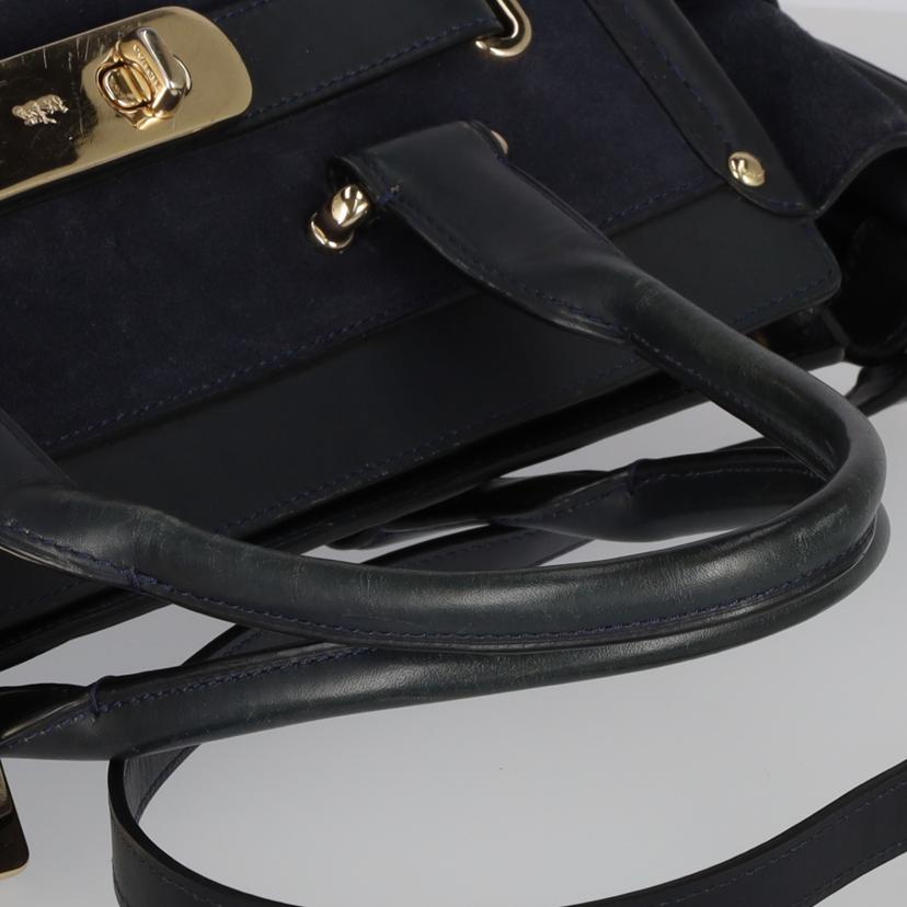 COACH コーチ/スワッガースエードターンロック2wayハンド/36112//E1593/Bランク/75