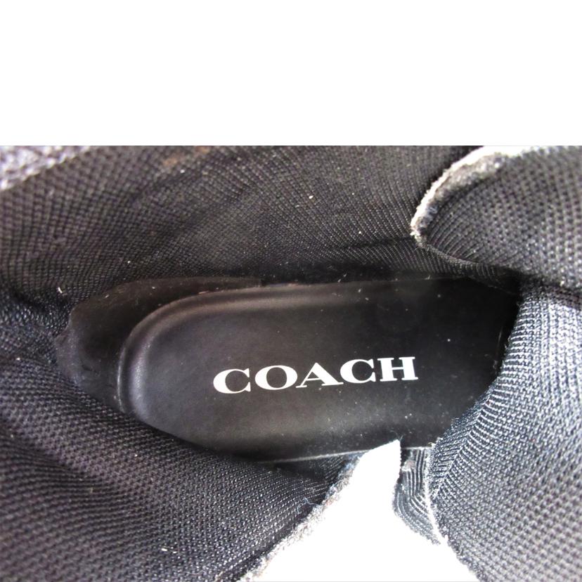 COACH コーチ/スウェードシグネチャー シティーブーツ 25.5cm/C7075//Bランク/70