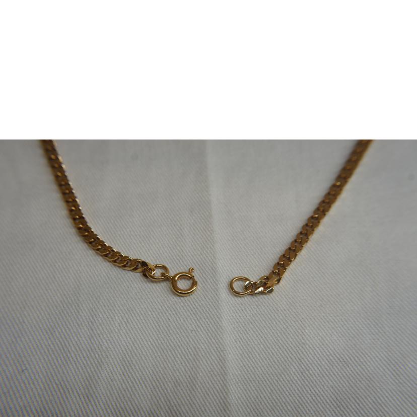 CELINE セリーヌ/喜平風ロゴネックレス//ABランク/92