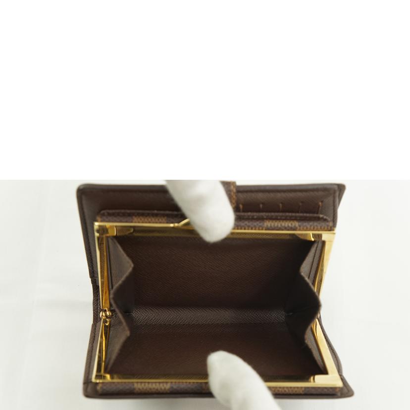 LV ルイヴィトン/ポルトフォイユ・ヴィエノワ/ダミエ/エベヌ/N61674//MI3***/ABランク/67