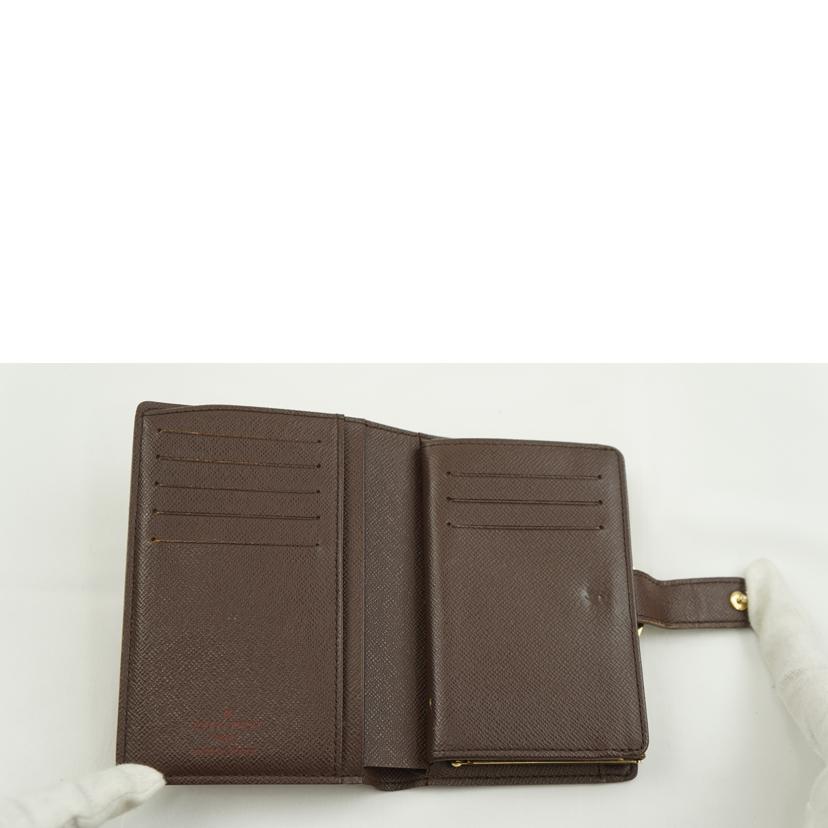 LV ルイヴィトン/ポルトフォイユ・ヴィエノワ/ダミエ/エベヌ/N61674//MI3***/ABランク/67