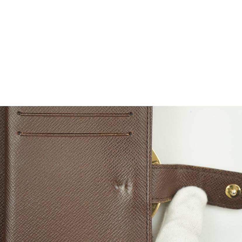 LV ルイヴィトン/ポルトフォイユ・ヴィエノワ/ダミエ/エベヌ/N61674//MI3***/ABランク/67