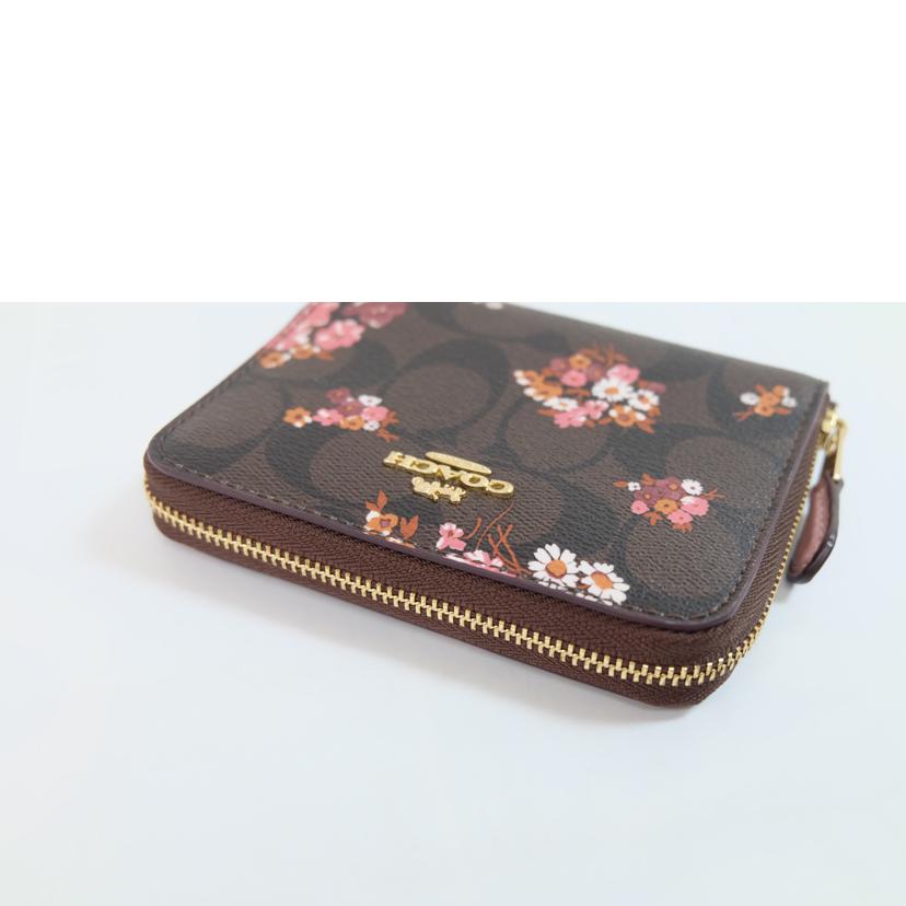 COACH コーチ/ブラウンマルチシグネクチャーフローラルプリント/F31955//F1881/Aランク/71