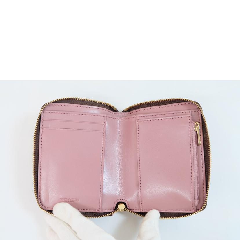 COACH コーチ/ブラウンマルチシグネクチャーフローラルプリント/F31955//F1881/Aランク/71