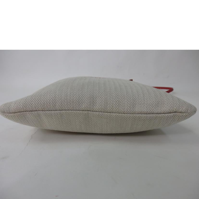 HERMES エルメス/アリーヌPM/キャンバス×レザー(赤系)//Bランク/84