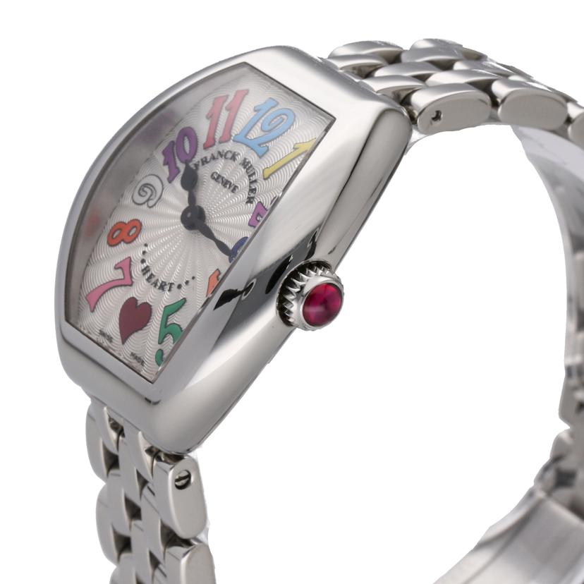 FRANCK MULLER フランクミュラー/ハートトゥハート・トレゾ・カラードリーム/クオーツ/5002SQZC6HJCOL//037/SAランク/75