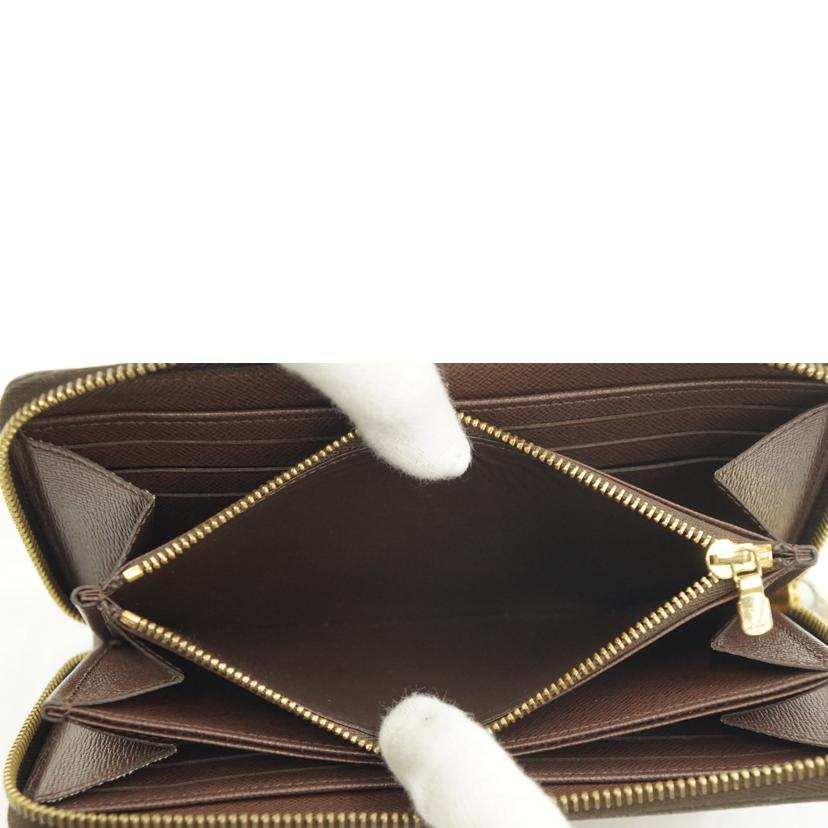 LV ルイヴィトン/ジッピーウォレット/ダミエ/エベヌ/N41661//ML1***/ABランク/67