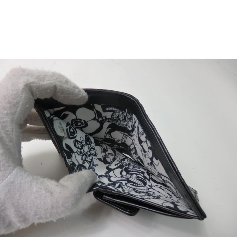 CHANEL シャネル/スモールフラップウォレット/ラムスキン/ブラック/AP2566//31822182/Aランク/84