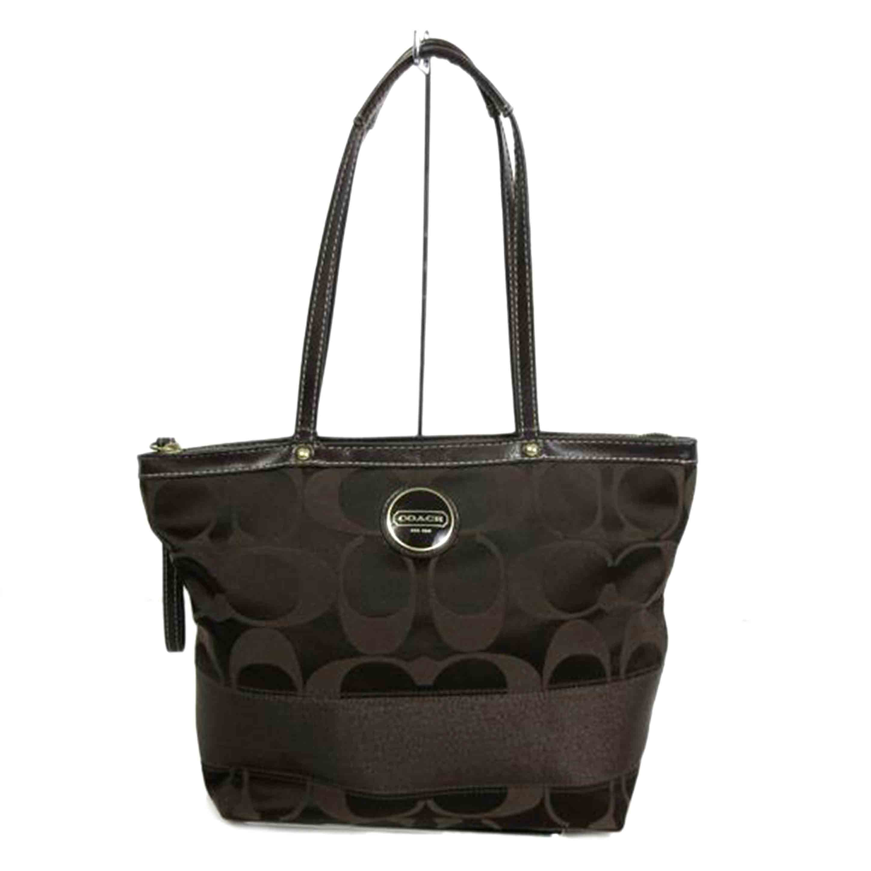 COACH コーチ/サテンシグネチャー ジップトートバッグ/F18037//111**/ABランク/70