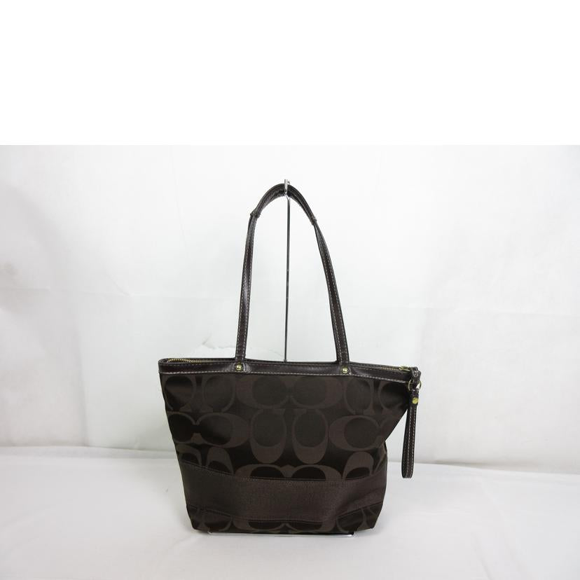 COACH コーチ/サテンシグネチャー ジップトートバッグ/F18037//111**/ABランク/70